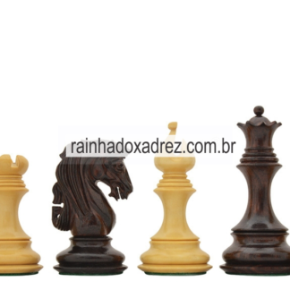 XADREZ RAINHA Premium Bronze Fosco